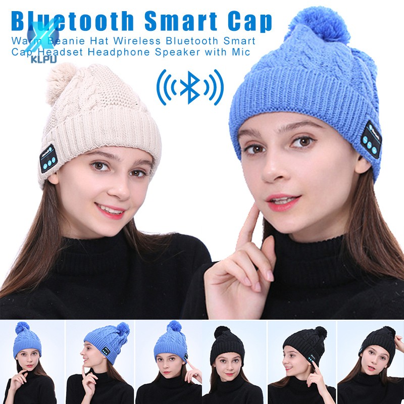 cap with bluetooth headphones