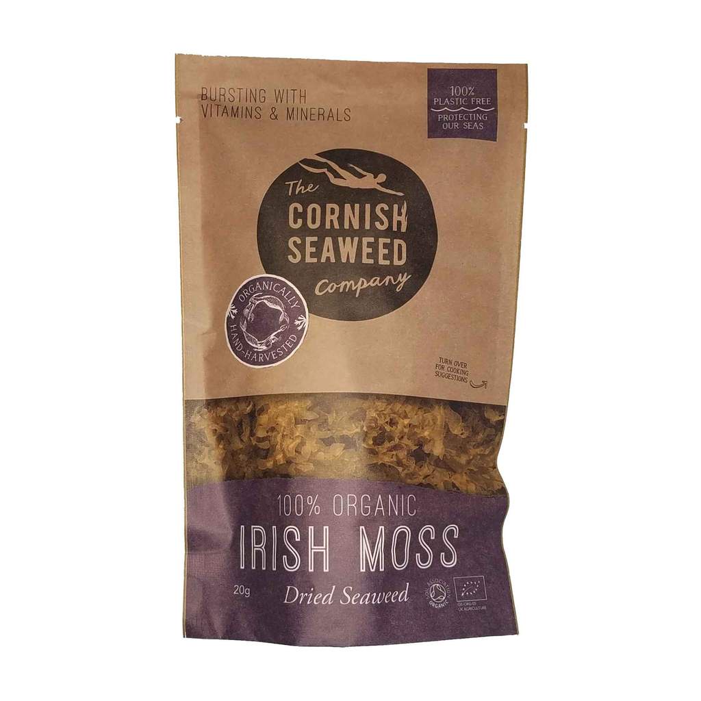 Cornish Seaweed Organic Dried Seaweed, Irish Moss (20g) Shopee