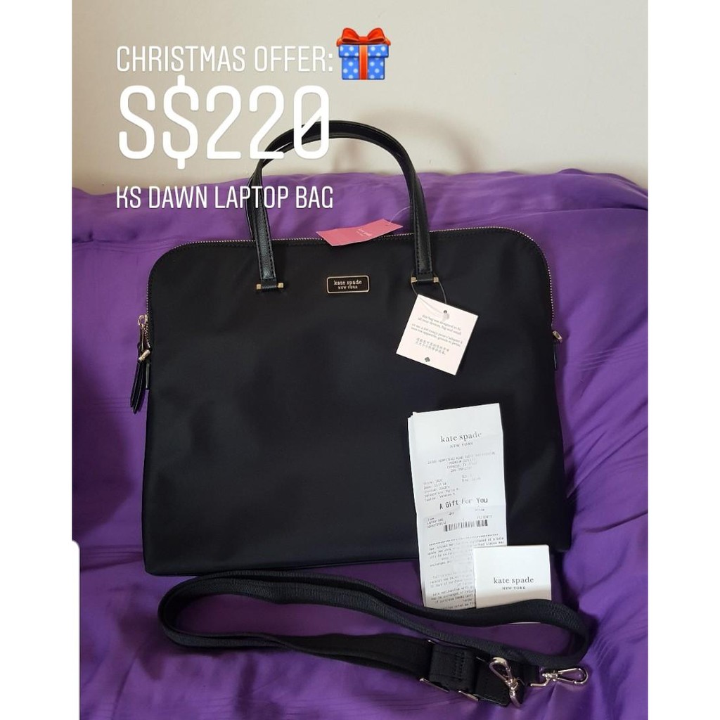 kate spade laptop bag singapore