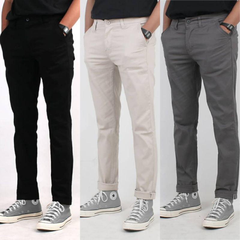 PRIA Chino SLIM FIT Men Pants / CHINOS FORMAL Stretching Pants / CHINOS PREMIUM Pants BESTTT