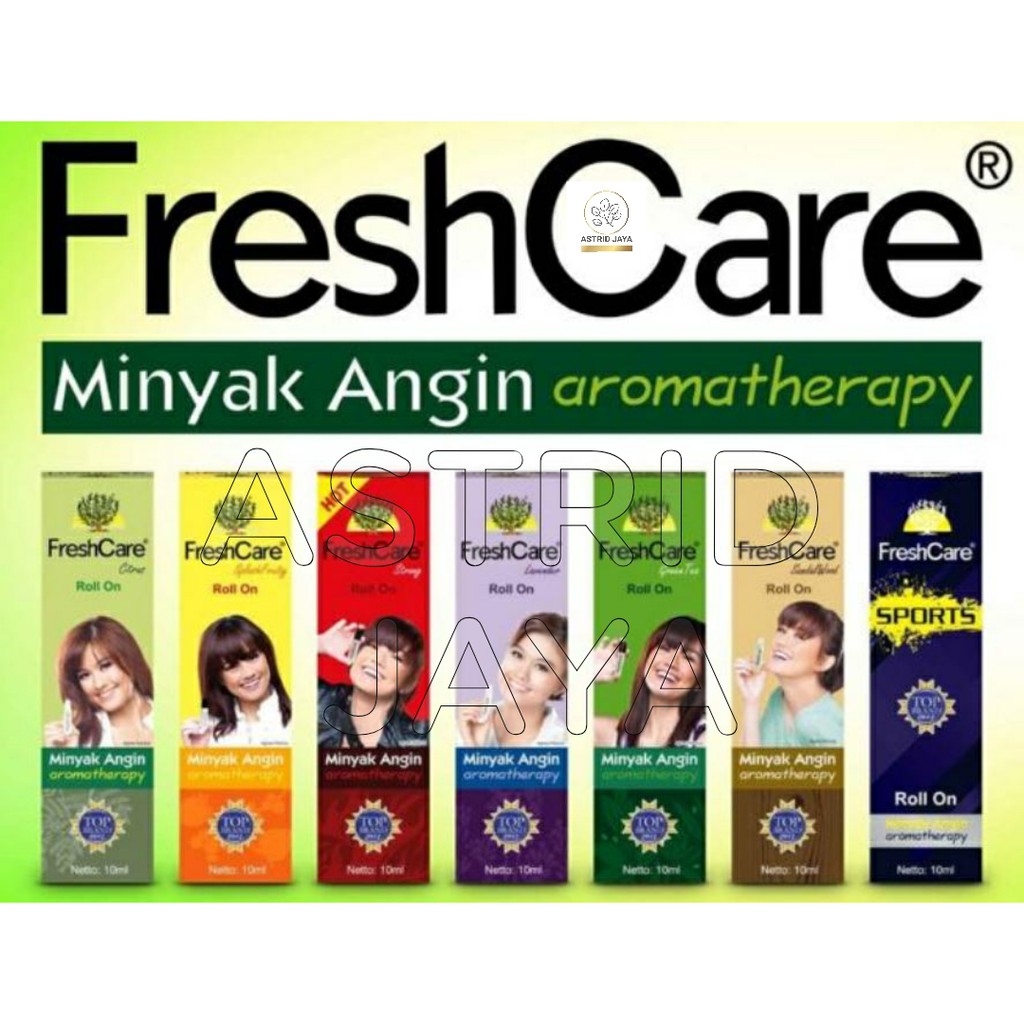 Sg Freshcare Aromatherapy Oil Roll On Minyak Angin Shopee Singapore