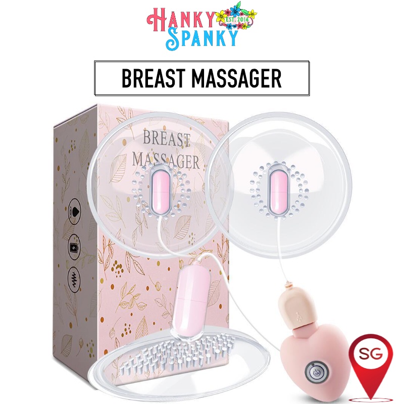 Vibrating Breast Massager Strong Vibration Adult Female Nipple Sex Toys Shopee Singapore