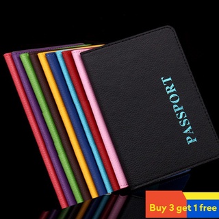 Leather New Protector Passport Holder ID Card Cover bag