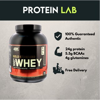 [ProteinLab] Optimum Nutrition 100% Whey Gold Standard 5LBS / 2LB / 1LB