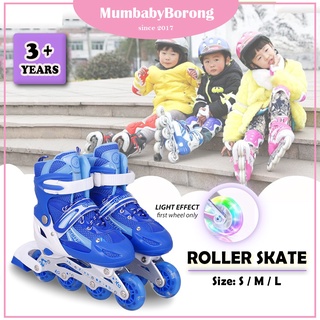 Mb T027 Kids Inline Skates Roller Skate Shoes Hand Carry Bag Rollerblade Budak Kasut Roda Outdoor Shopee Singapore