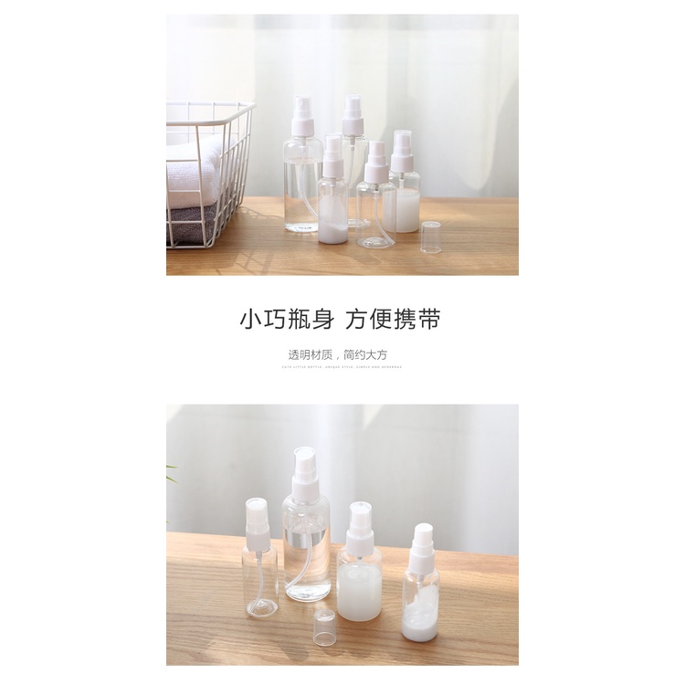 Transparent Spray Bottle 30ml 50ml 100ml With Packaging Pembekal Supplier Botol Plastik Spray Kualiti Paling Murah Shopee Singapore