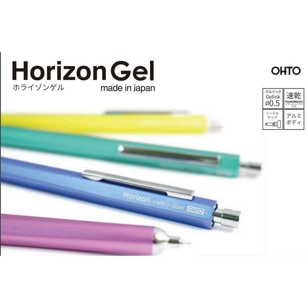 0.5mm /Gel Ink Refill PG-105NP Ohto Horizon Needlepoint Ballpoint Pen NKG-605H 