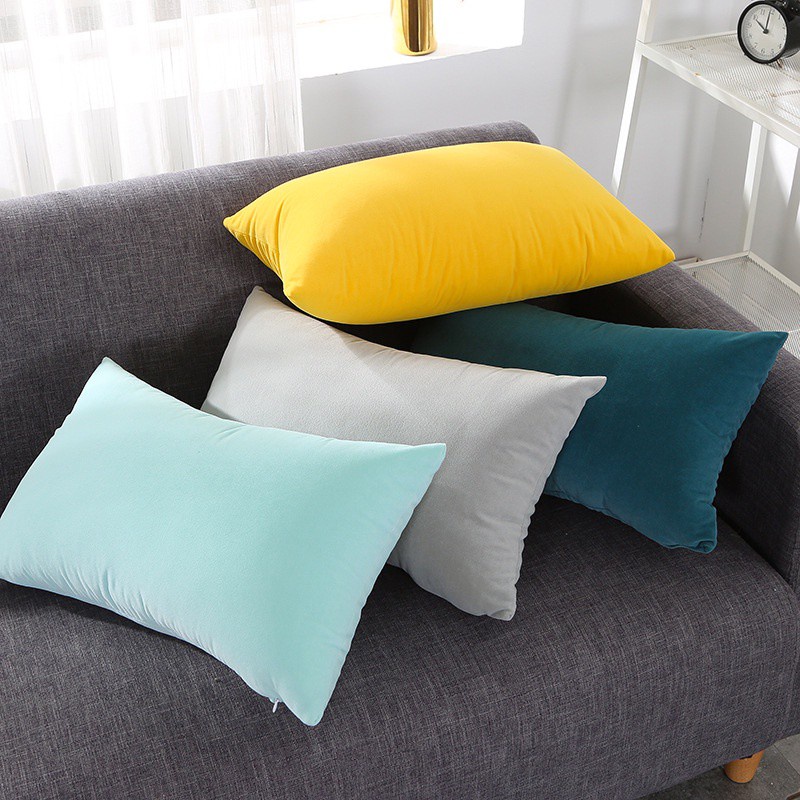40cmX40cm Cotton Cushion Cover Pillowcase Sofa Car Throw Waist Home Office Decor