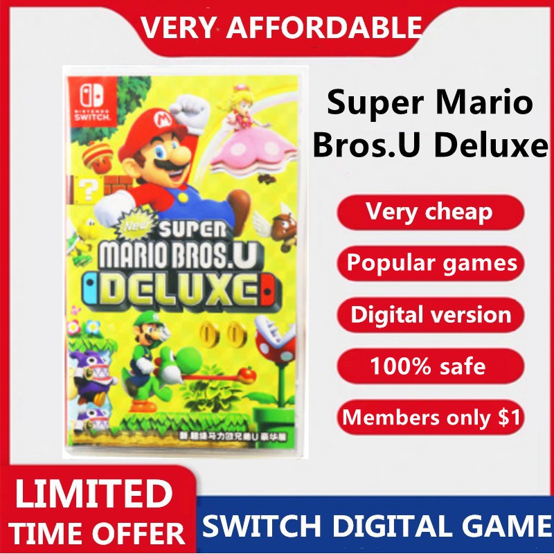 super mario u deluxe digital