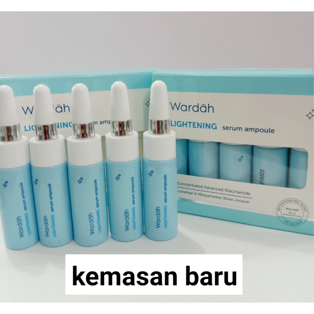 wardah serum lightening ampoule