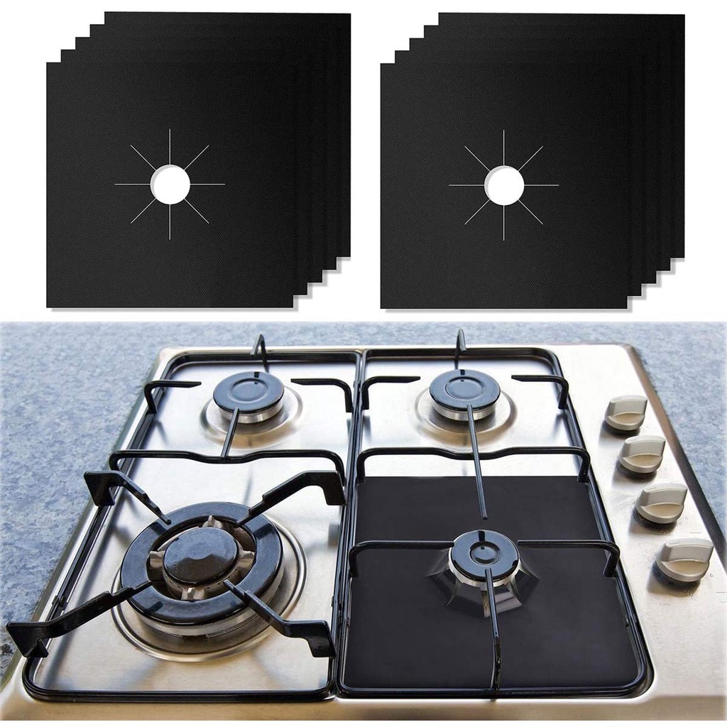 Gas Hob Range Protectors Non Stick Gas Stove Burner Covers Reusable