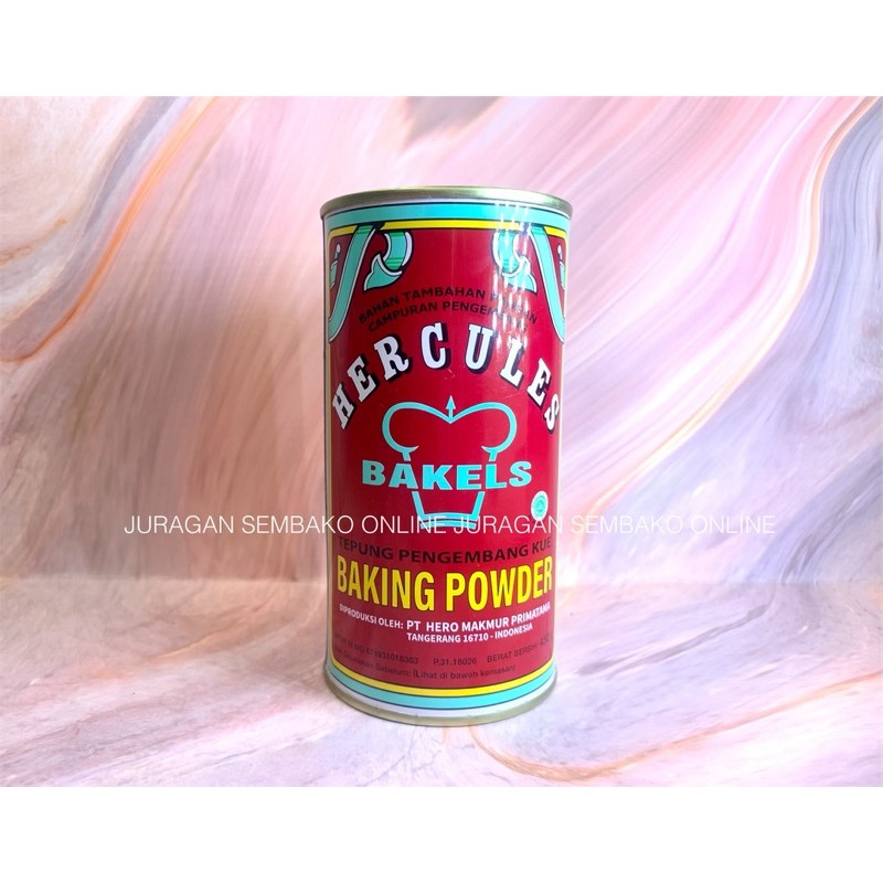 Hercules Baking Powder 450gr Double Acting Cake Development Flour Shopee Singapore