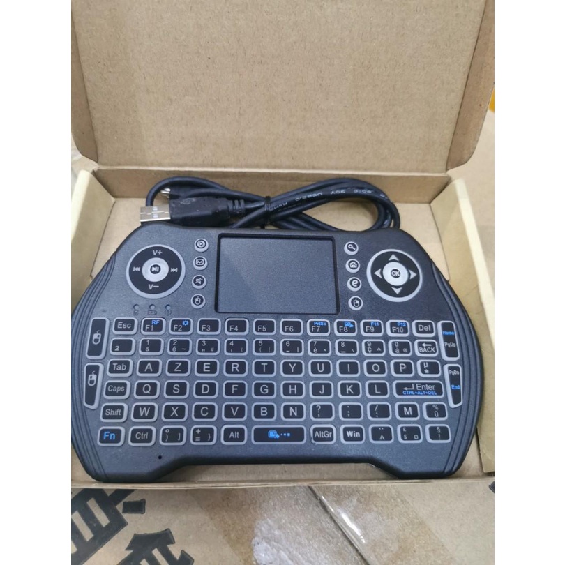 Wireless Keyboard ESYNiC 2.4GHz 3 in 1 Touchpad Mouse Keyboard Mini