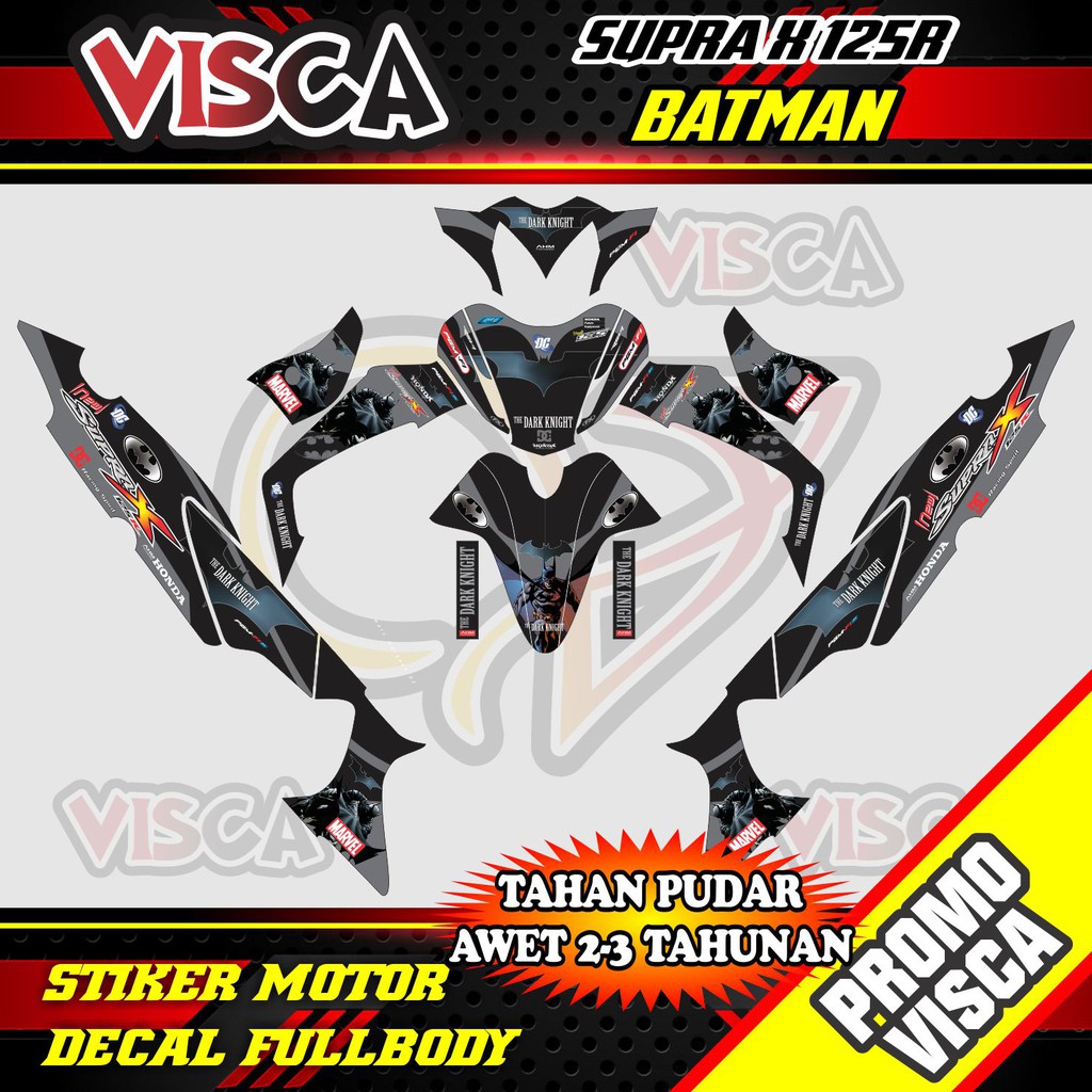 supra x 125 r decal batman dekal supra x 125 d supra x 125 ...