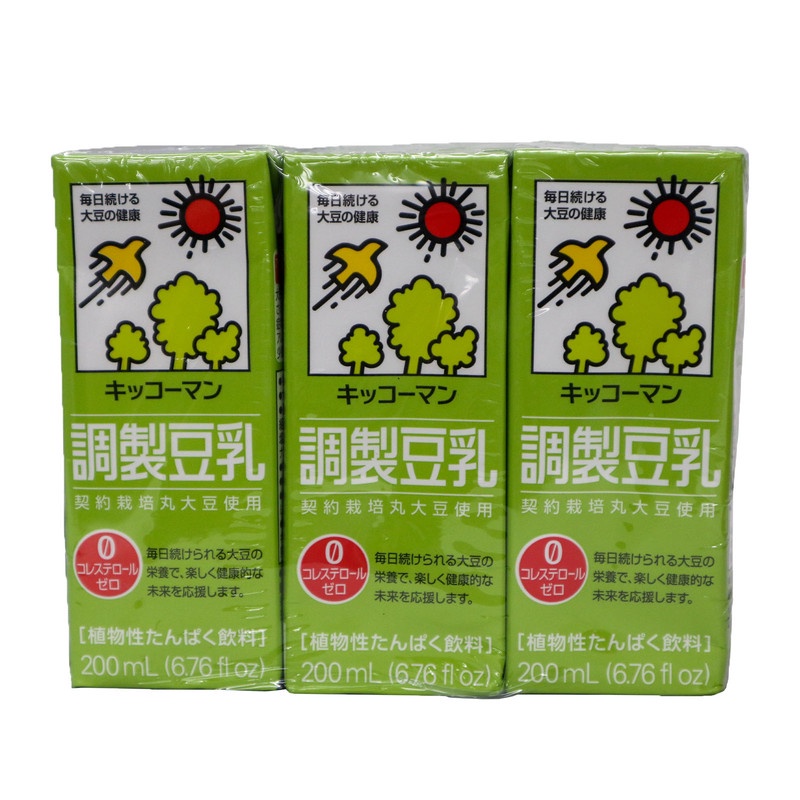 Kikkoman Soy Milk Original 6S X 200Ml Shopee Singapore