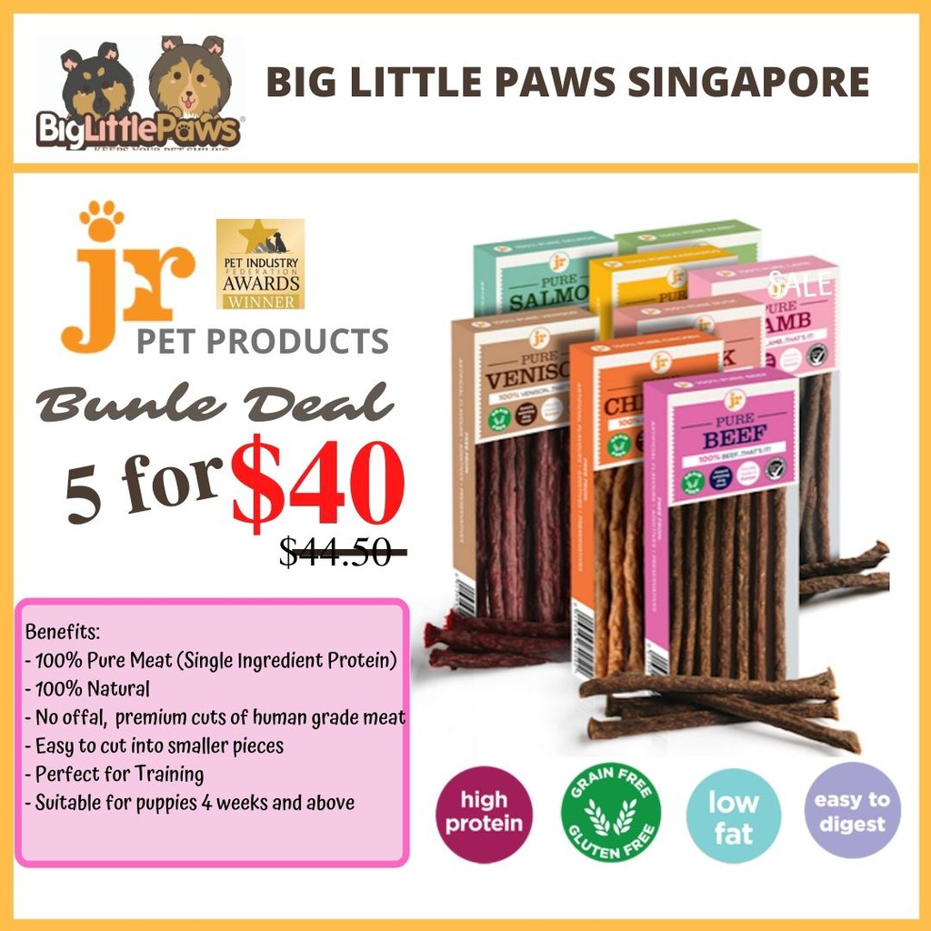 JR Pet Product Pure Meat Sticks Shopee Singapore