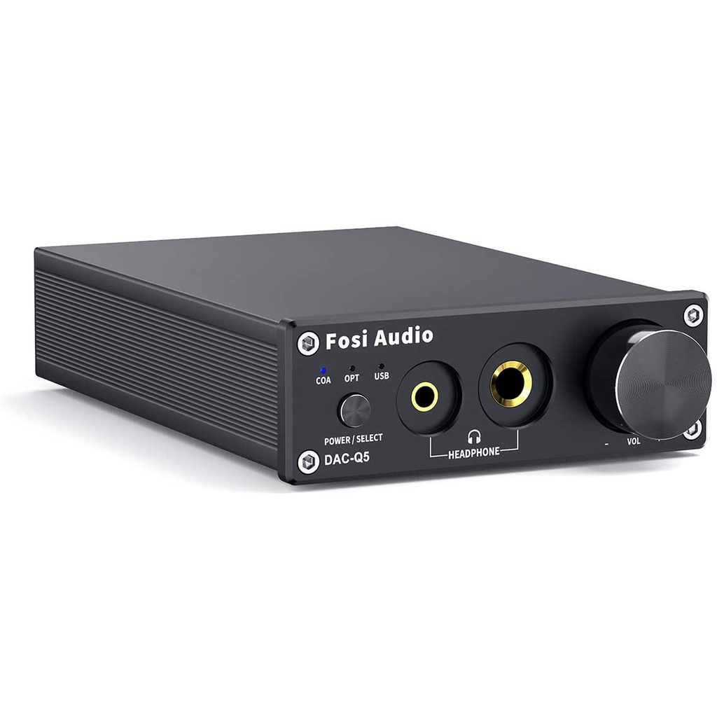 Fosi Audio Dac Q Hifi Digital Mini Stereo Audio Decoder Dac Input