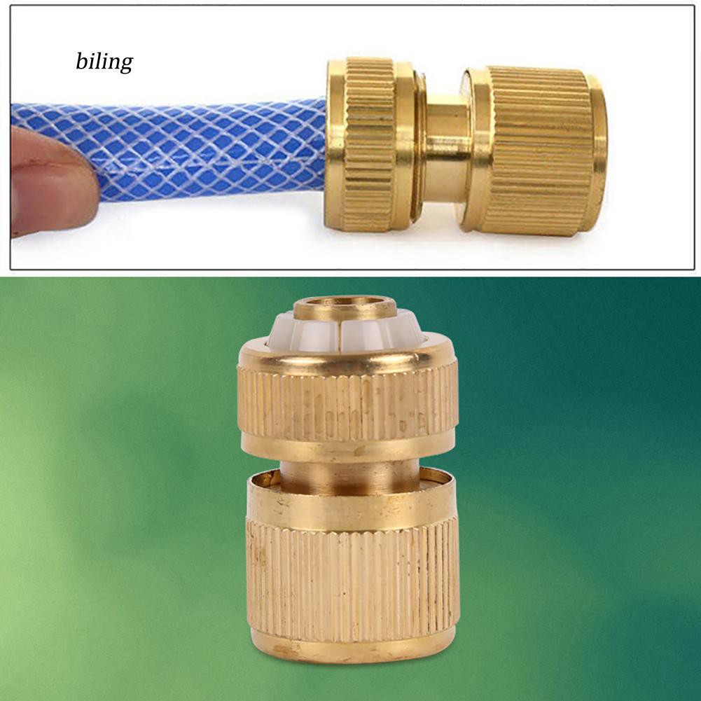 Blng Garden Irrigation Copper Water Hose Pipe Quick Connectors Tap Fitting Adapter Shopee Singapore