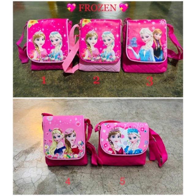 Frozen Kids Hand Bag For Girl Beg Tangan Budak Perempuan Beg Jalan Budak Beg Raya Ready Stock Shopee Singapore