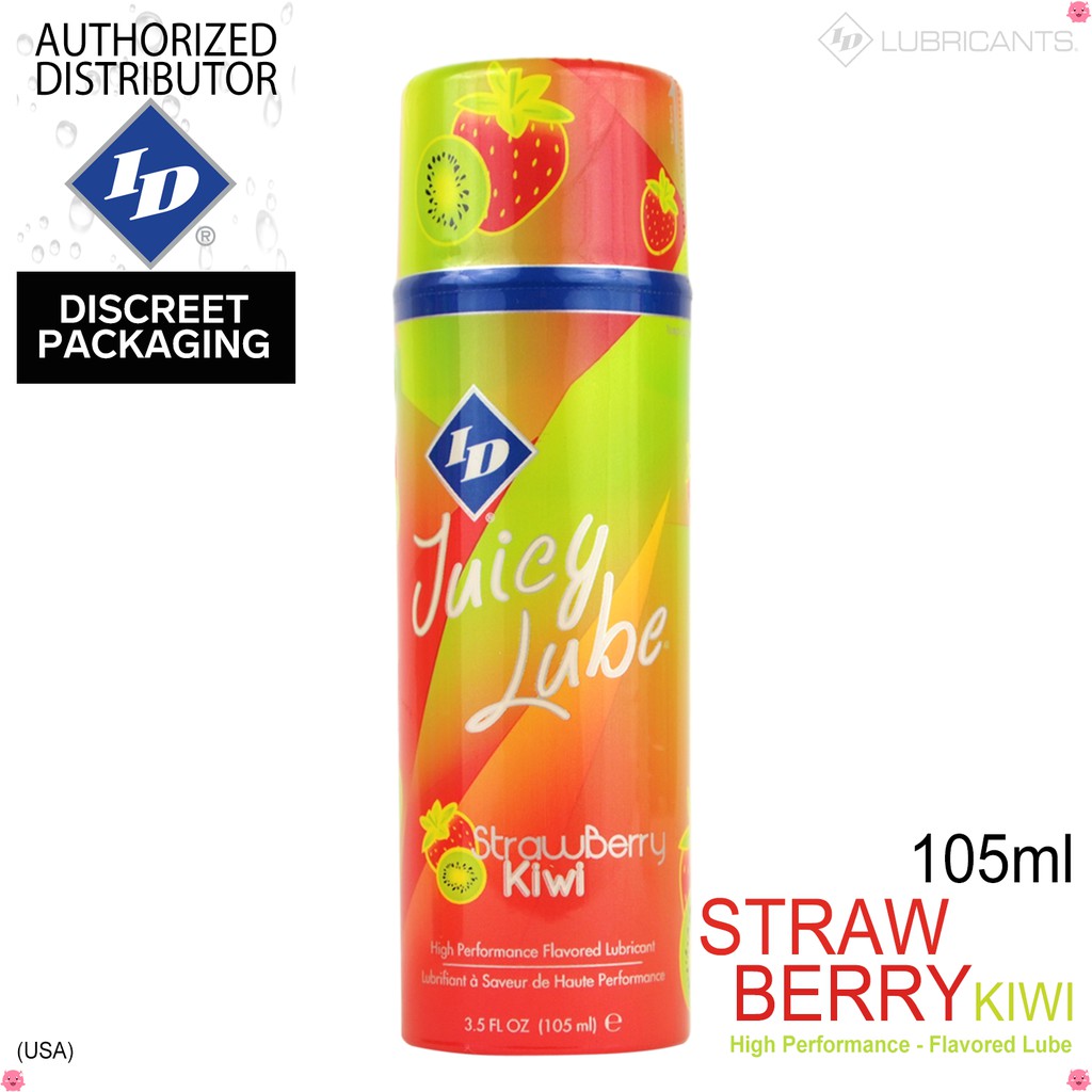 Id Lube Juicy Edition Strawberry Kiwi Water Based Lubricant Shopee