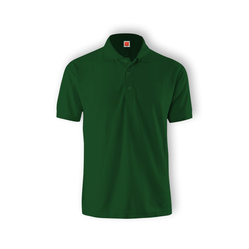 Forest Green Drifit Eyelet Polo Collar, Forest Green Rugby Shirt