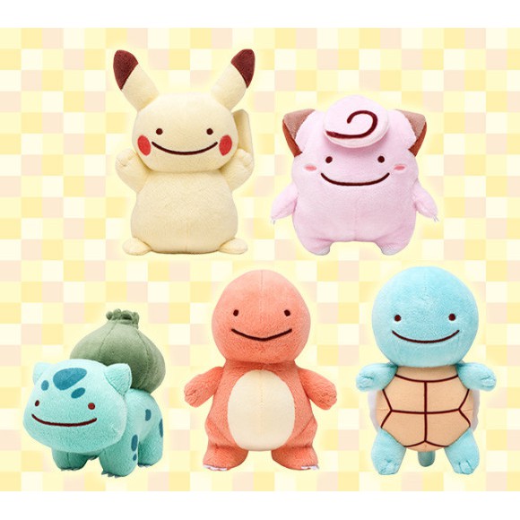 ditto pikachu plush