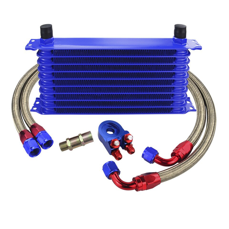 10 Rows Alloy Oil Cooler Kits Celica Mr2 1jz 2jz Mk2 Supra Shopee Singapore