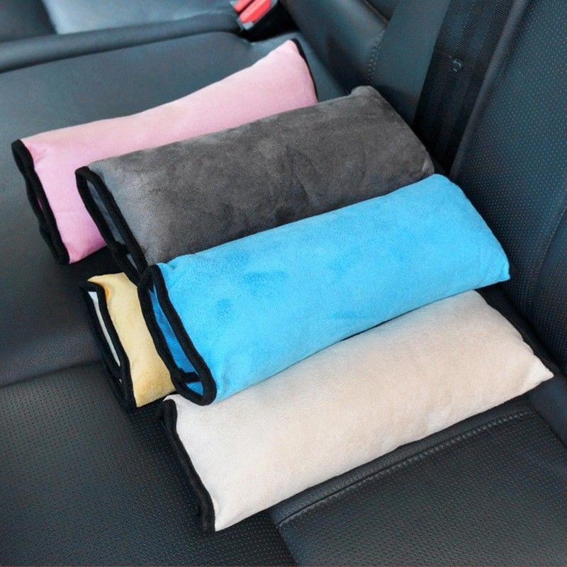 Car Safety Seat Belt Pillow Shoulder Strap Pad Cushions Head Supports Kids Hot