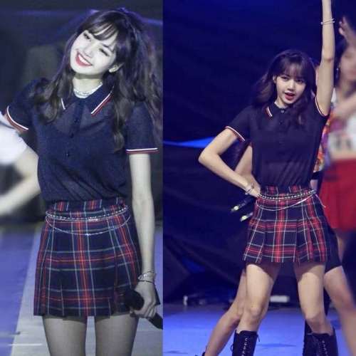 Blackpink Lisa Vintage dance Polo T 