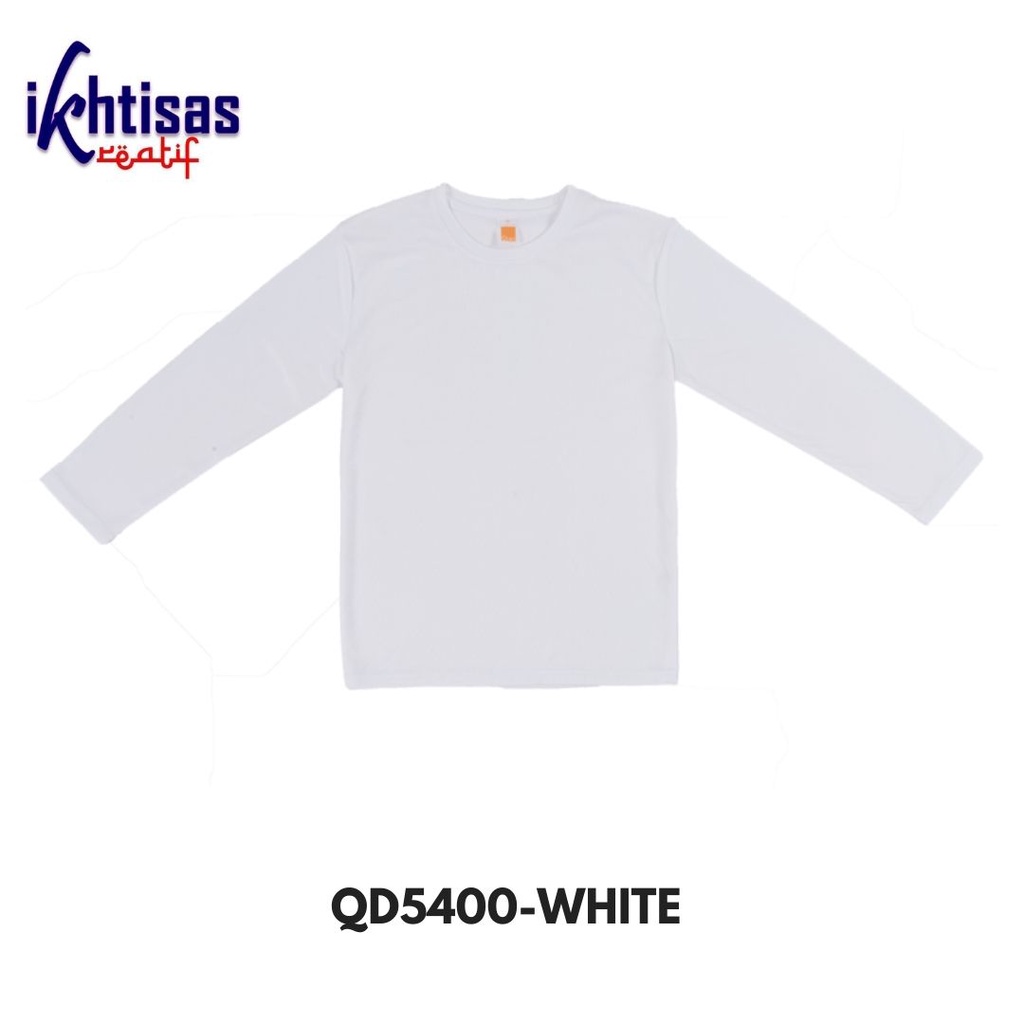 Quick Dry Round Neck Long Sleeve Shirt Oren Sport Qd54 1 Shopee Singapore