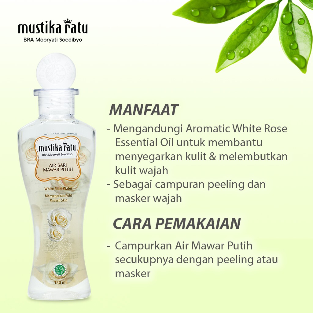 Yuk Simak Khasiat Air Mawar Mustika Ratu 