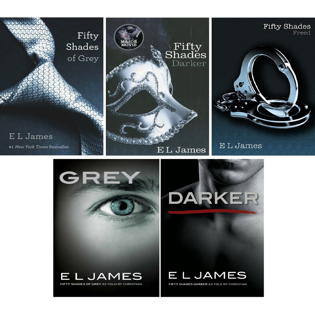 Ebook Fifty Shades Of Grey Complete Collection Trilogy 3 2 Extra Shopee Singapore