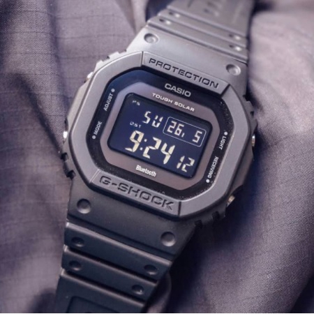 Ori Casio G Shock Gw B5600bc 1b Tough Solar Bluetooth Digital Black Stainless Steel Resin Watch Shopee Singapore