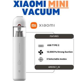 【SG】Xiaomi Mijia Portable Vacuum Cleaner Mini Wireless Handheld Household Car Vacuum Cleaner Recharge Vehicle Suction