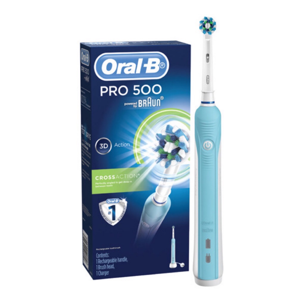 aspect tornado eenvoudig Oral-B Pro 500 Electric Toothbrush | Shopee Singapore