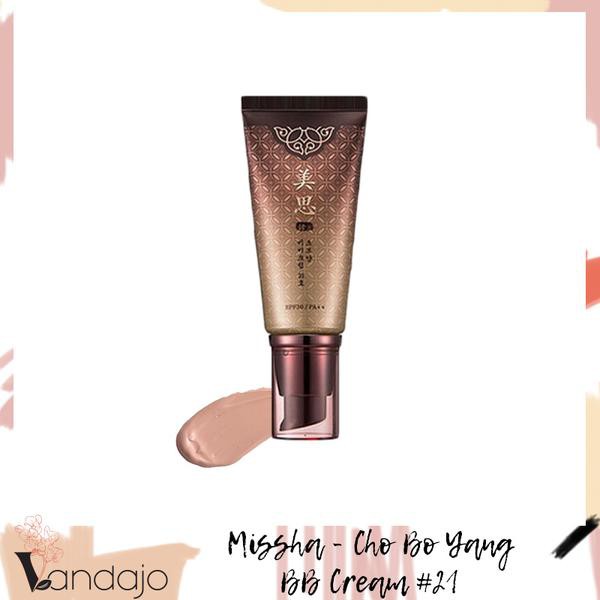 No 21 50ml Missha Cho Bo Yang Bb Cream Shopee Singapore