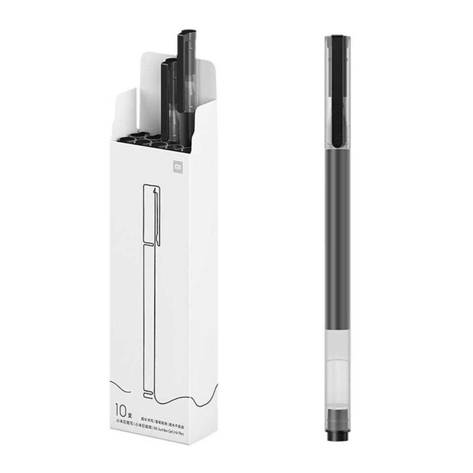 Xiaomi Mi Highcapacity 0.5mm Ink Pen (Black)/ Box of 10 Shopee Singapore