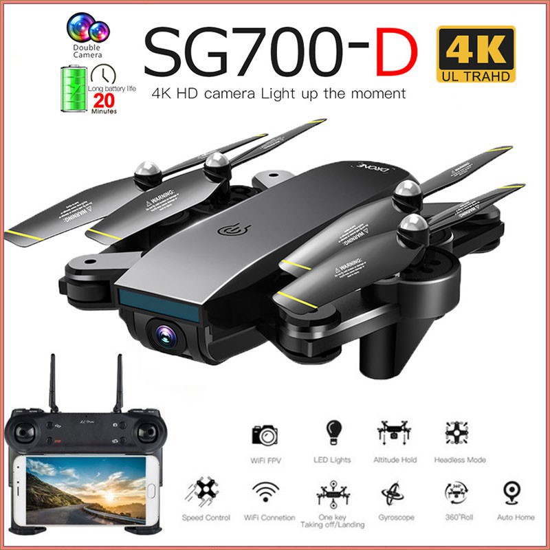 drone sg700 dual camera