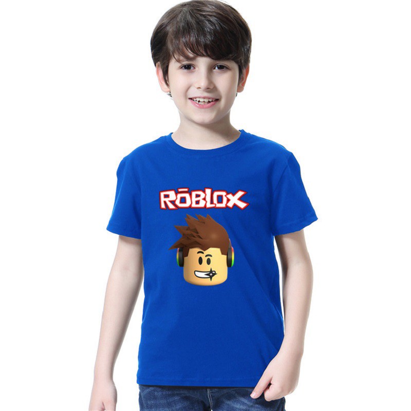 2019 Summer Boy Tee Roblox Graphic Tee Kids Clothing Video Game Boys Short Sleeve Tshirts Shopee Singapore - 2019 unicorn kids girl teenager clothes t shirt kids roblox design short sleeve boy shirt 100 cotton summer t shirt size 6 14t from fashiondress520