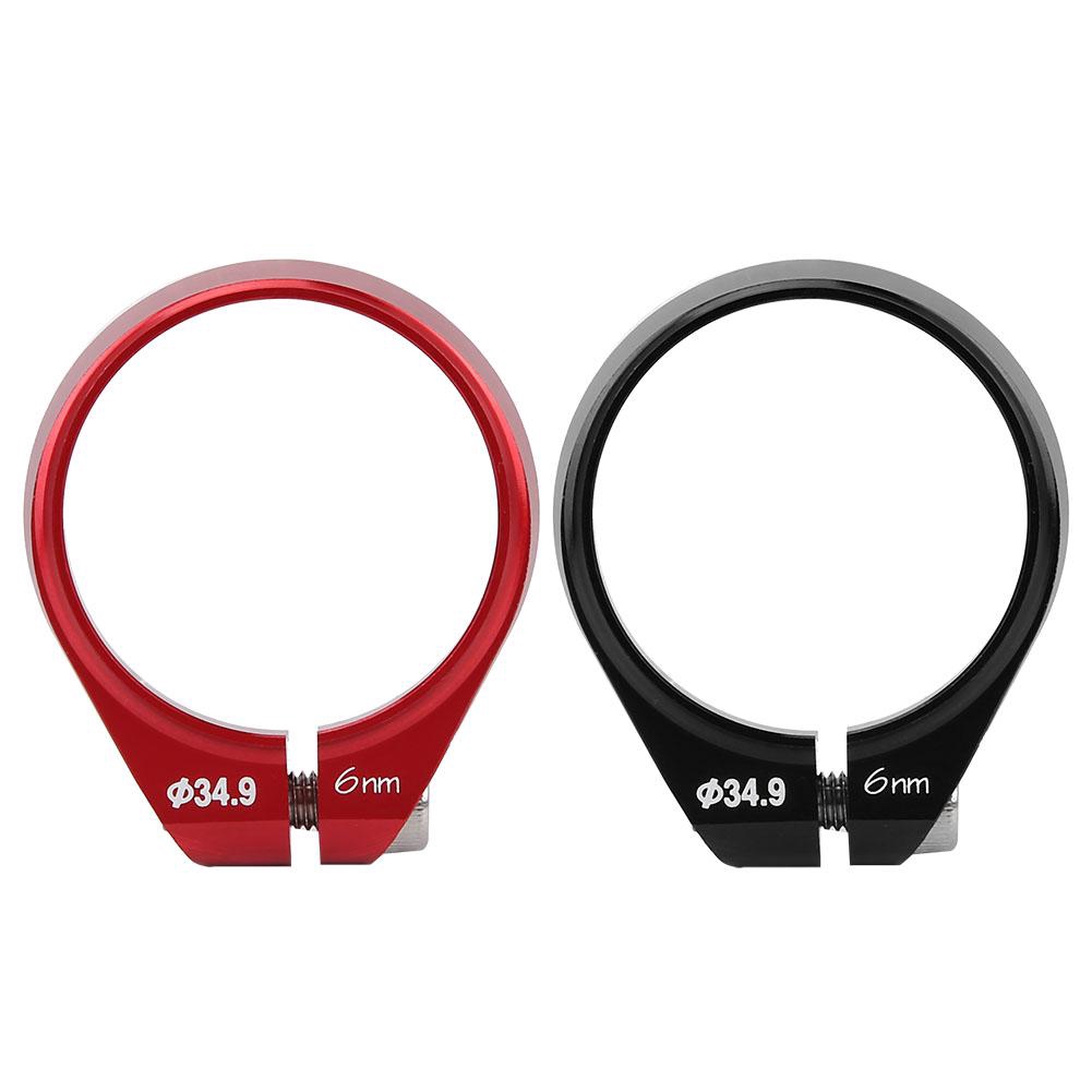 1pcs 34.9mm Bicycle Carbon Clamps Carbon Road Bike Fit 31.6mm Seatpost 14g