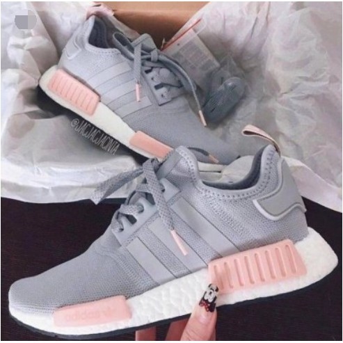 grey adidas shoes nmd