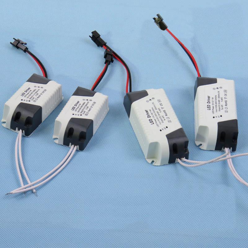 New Power Supply 1-3W/4-7W/8-12W/12-18W Netzteil 300mA Adapter AC-DC LED Driver