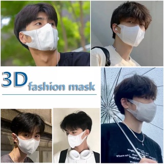 Image of thu nhỏ SG READY STOCK Adult 3D Face Mask 3 Layer Non-woven Fabric Anti-dust Safe Breathable Face Mask #4