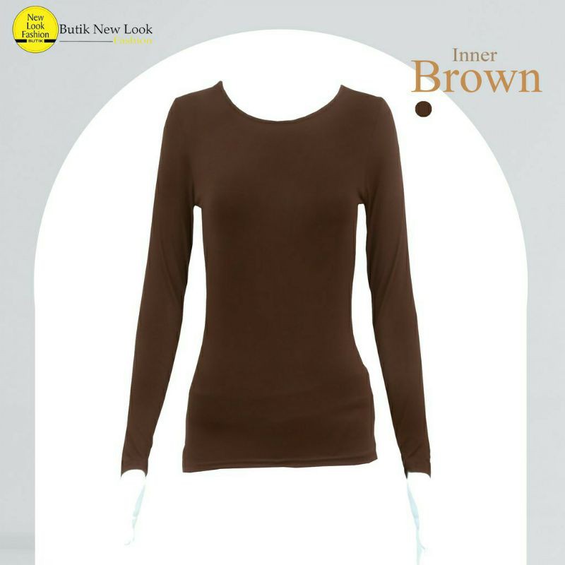 Shop Malaysia Inner Cotton Sejuk Selesa Inner Baju Cotton Inner Muslimah Lengan Panjang Underneath T Shirt Inner Baju Shopee Singapore