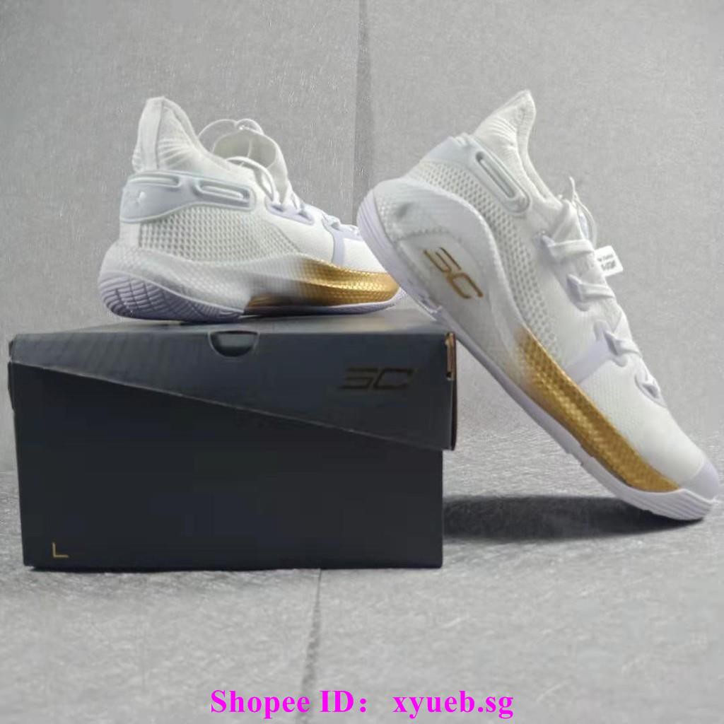 curry 6 low white