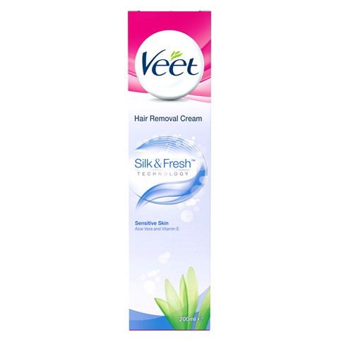 Veet Silk Fresh Hair Removal Cream Sensitive Shopee Singapore