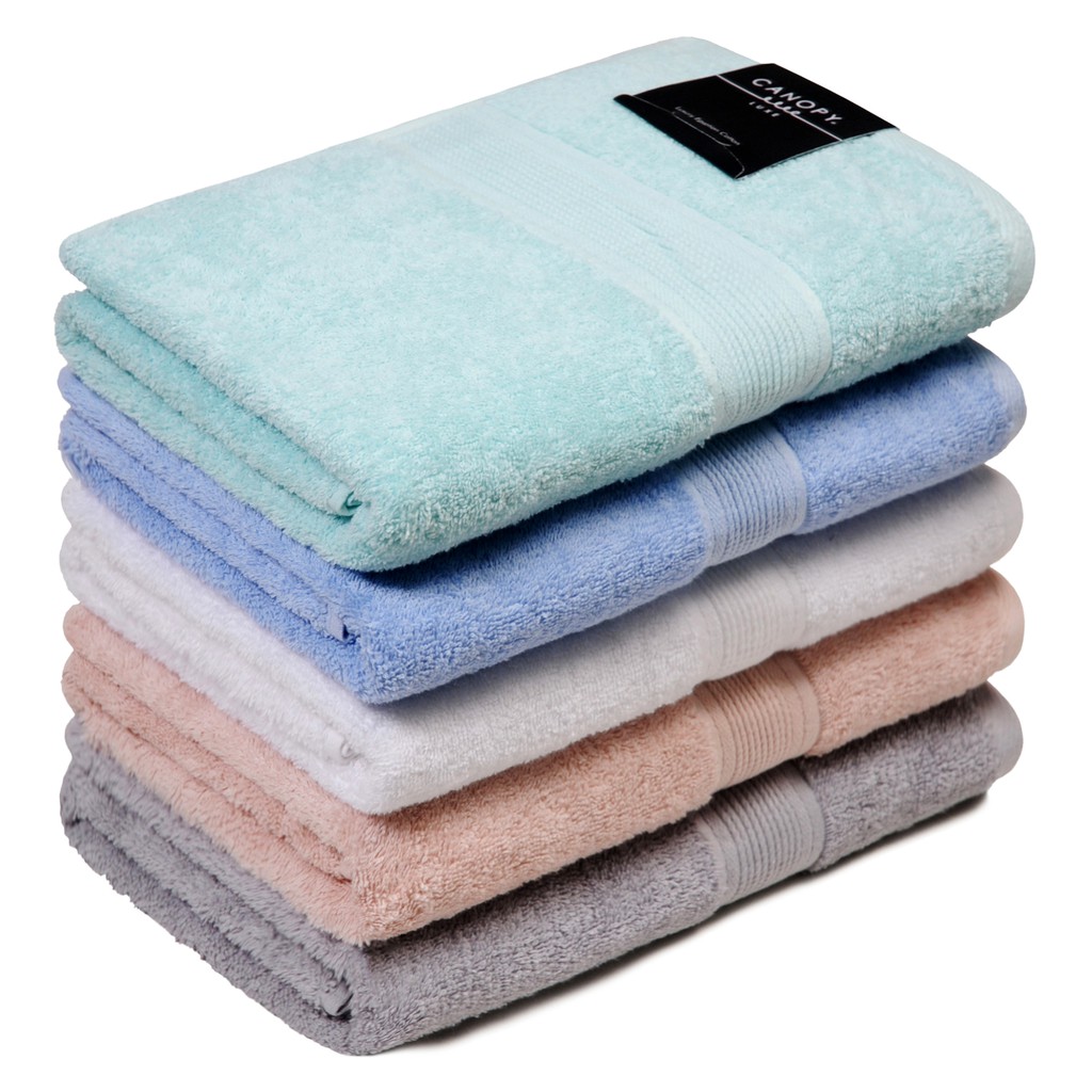 (2pcs Bath Towel) Canopy Luxe Egyptian Cotton GEM 500gsm Good Quality