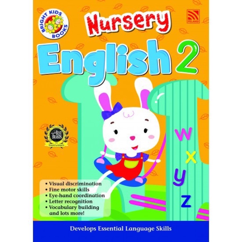 Pelangi Bright Kids Series Nursery English 2 For Nursery Learners Age 2 4 Tadika Taska Kindergarten 幼儿园 Shopee Singapore