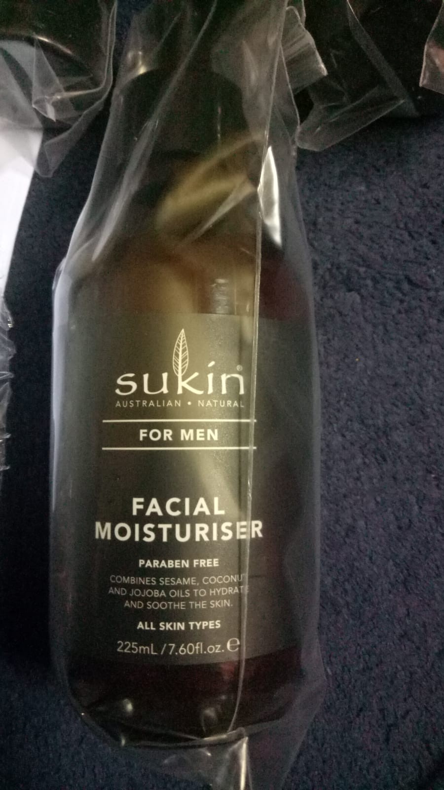 sukin for men facial moisturiser