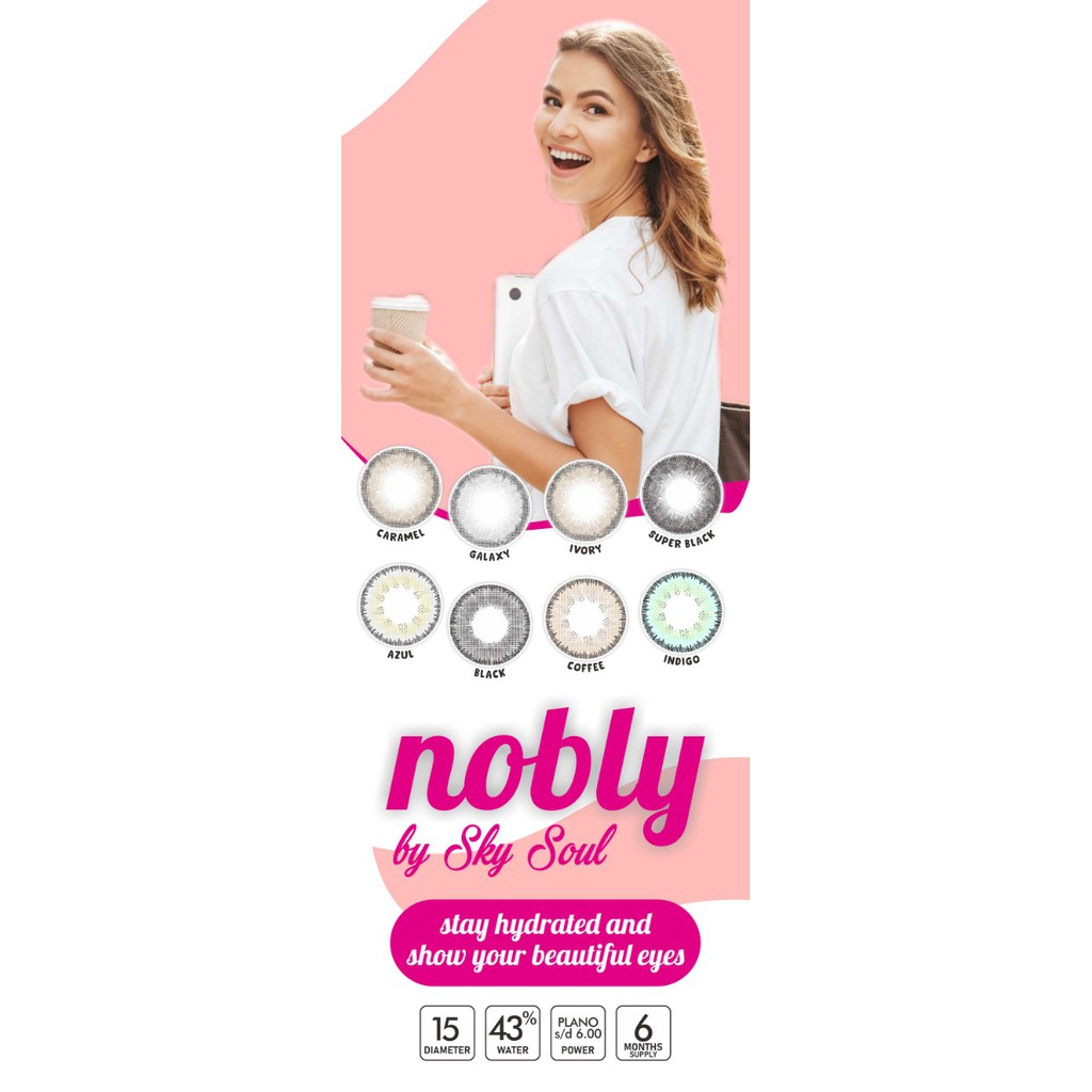 Softlens Nobly 15mm Shopee Singapore